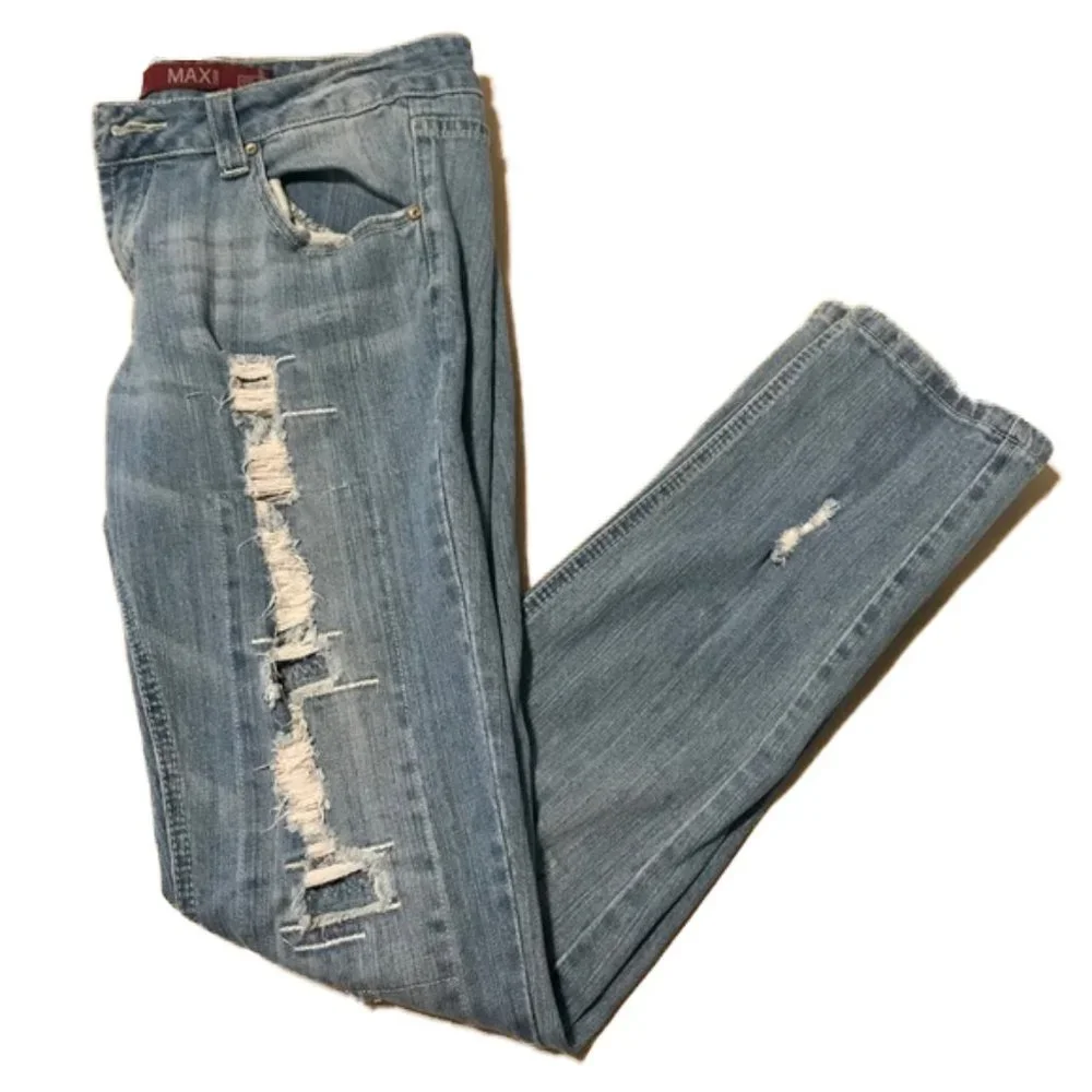 Max Rave Ripped Jeans - Picture 1 of 3